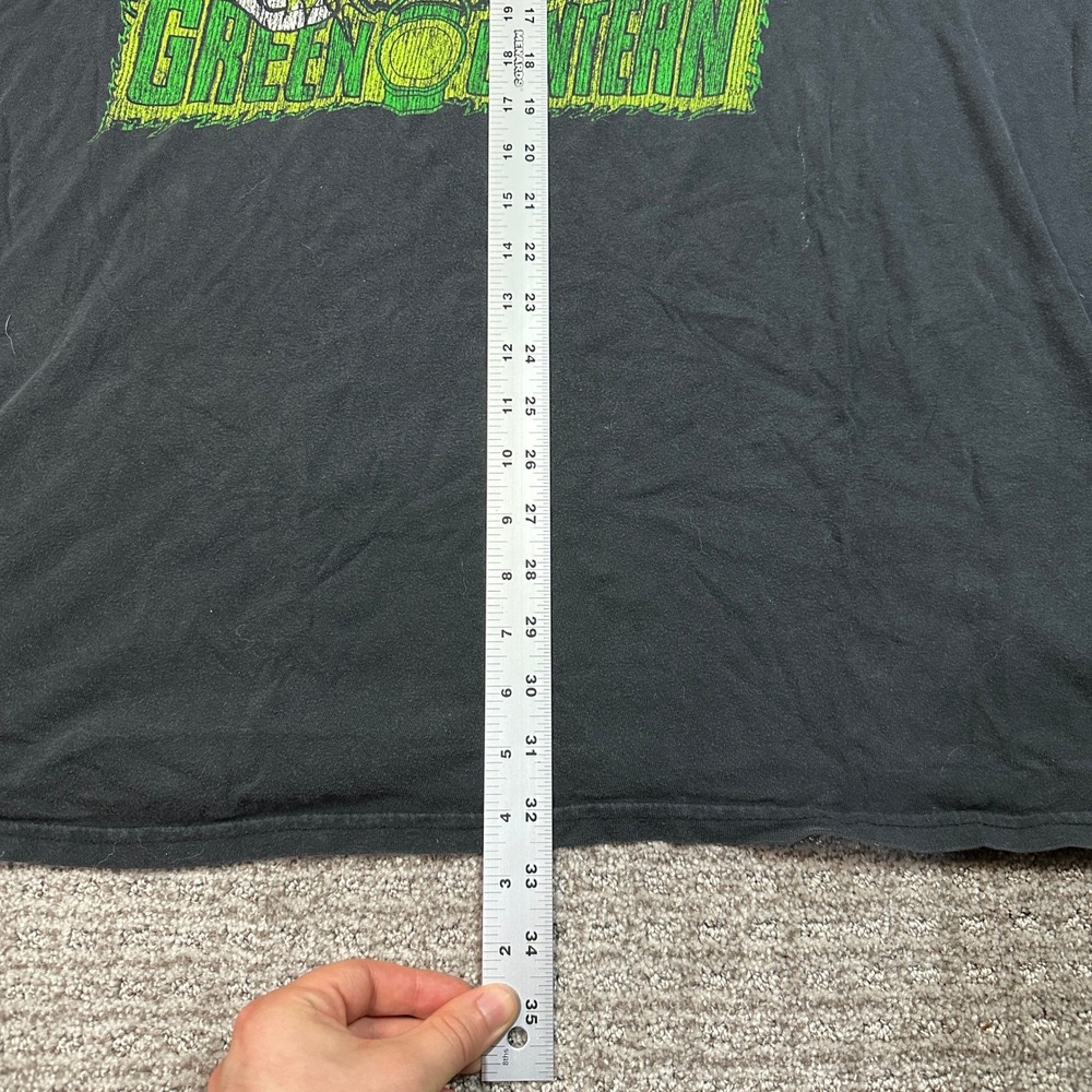 Vintage DC Comics Originals Green Lantern Graphic T-Shirt Mens Black Size 3XL - Picture 6 of 8